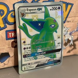 Espeon GX (SV60/SV94) Hidden Fates proxy pokemon card